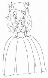 Serena Princess Deviantart Anime sketch template