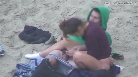 teen couple at beach have sex fun caught hidden camera porn videos