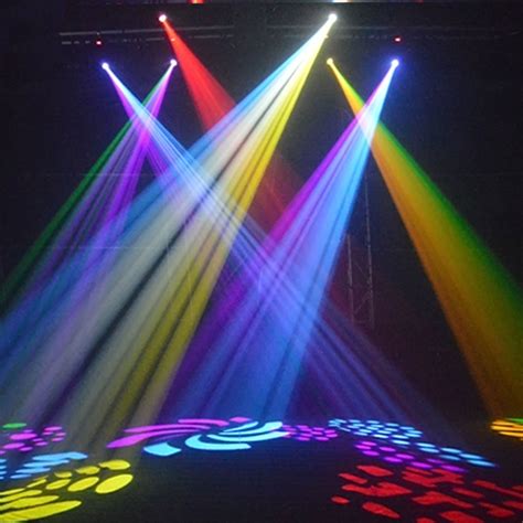 pcs  led moving head light led spot stage lighting dj disco xmas club lamp ebay