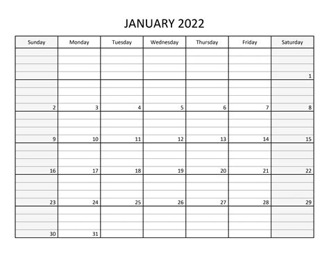 january   printable calendar  holidays template noinkm