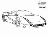 Coloring Pages Alfa Romeo Template sketch template