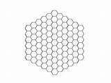 Hexagon Photoshop Grid Illustrator Adobe sketch template