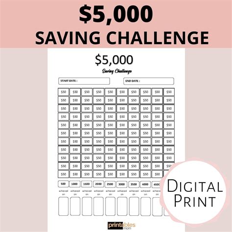 savings challenge printable printable world holiday
