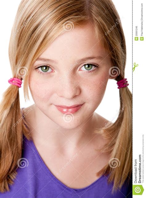 het gezicht van de schoonheid van tienermeisje royalty vrije stock afbeelding beeld 20061246