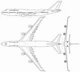 747 Blueprint Blueprints Aircraft Airplanes 3view A380 Plane 737 Freitag Boing Aviones Comerciales Februar Plantas Aviation sketch template