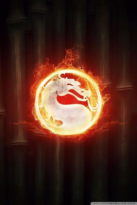 Collection Image Wallpaper Mortal Kombat Logo Iphone