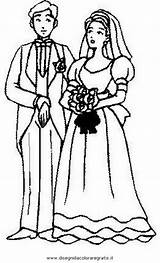 Novios Pareja Bodas Casandose Spose Sposa Pessoa Colorea Animado Colorare Soulmate Caminando Abuelos sketch template