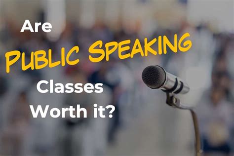 public speaking classes worth  truth finally revealed art