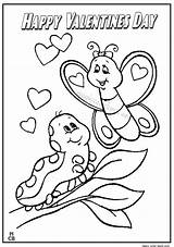 Valentines Coloring Valentine Pages Printable Happy Kids Preschool Frozen Color Print Pdf Printables Getcolorings Getdrawings Drawings Drawing Boy Colorings sketch template