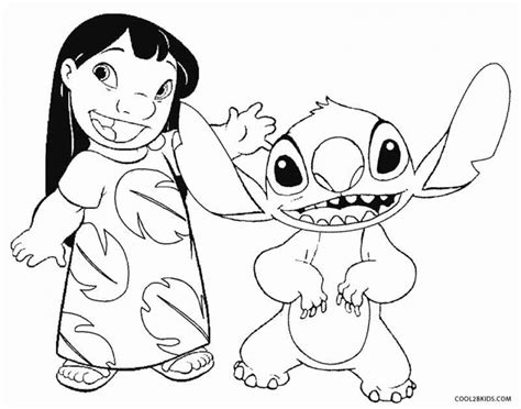 printable stitch coloring pages