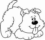 Dog Clipart Coloring Choose Board sketch template