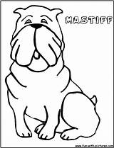 Mastiff Mudge sketch template