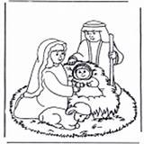 Coloring Pages Christmas Nativity Story Bible Crib Funnycoloring Manger Jesus Category sketch template