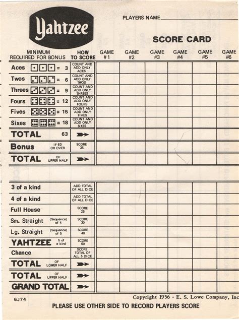 printable yahtzee score sheets   page   candid ruby website