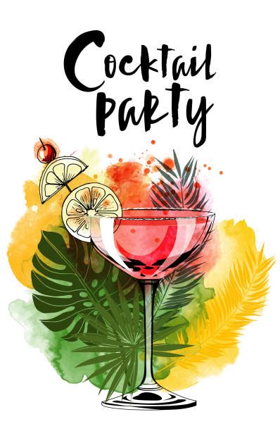 Best Tropical Drink Illustrations Royalty Free Vector Graphics And Clip