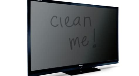 cleaning  flat screen tv simply good tips
