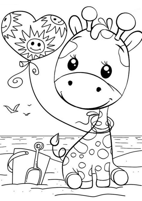 easy  print giraffe coloring pages tulamama