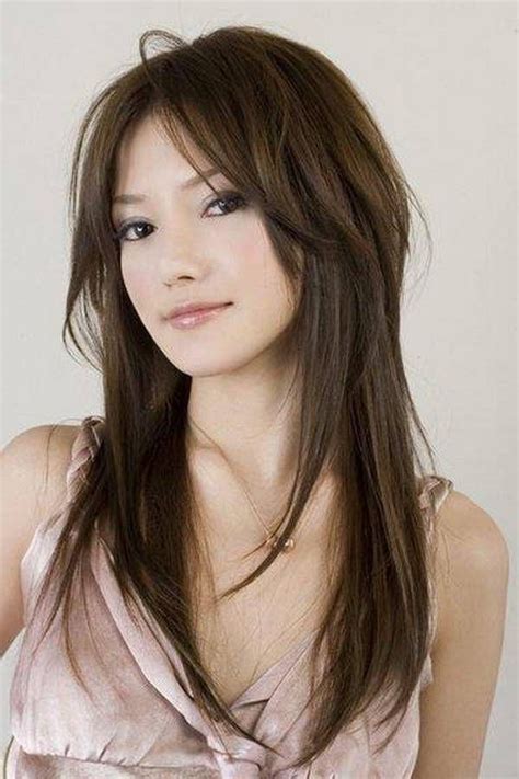 20 Collection Of Long Hairstyles For Fine Hair With Bangs