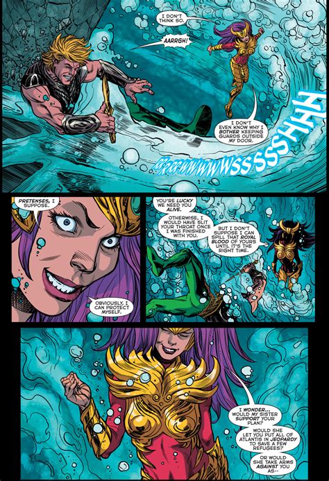 Aquaman Vs Siren Comicnewbies