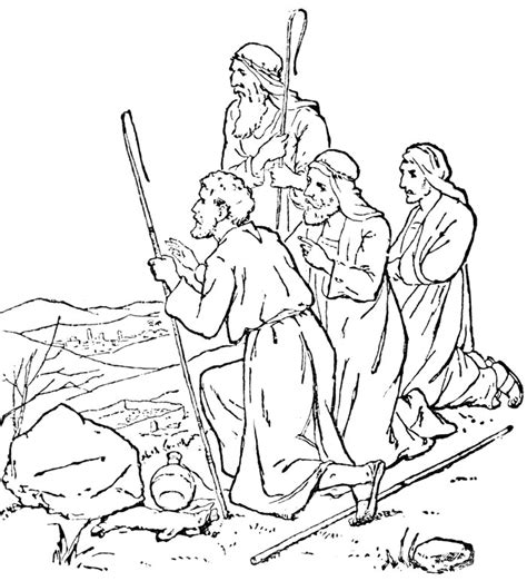 bible coloring pages teach  kids  coloring