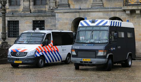 dutch police riot vans   brand mercedes benz mode flickr