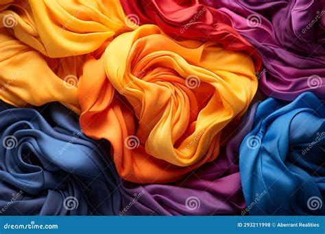 colorful satin fabric background stock illustration illustration