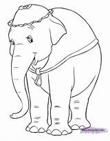 Jumbo Coloring Dumbo Pages Disney Mrs Book Cartoon Printable Gif Popular sketch template