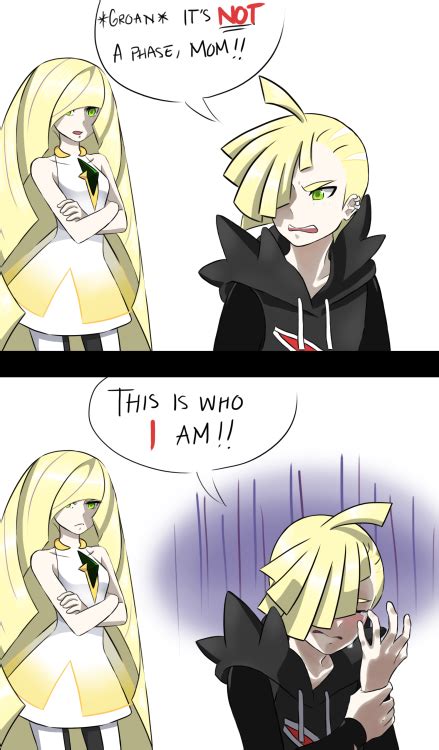 Gladion And Lusamine It S Not A Phase Mom Gladion