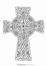Cross Printable Kreuz Ausmalen Erwachsene Keltische Ru Ausmalbilder Symbole Kruzifix Kinder sketch template