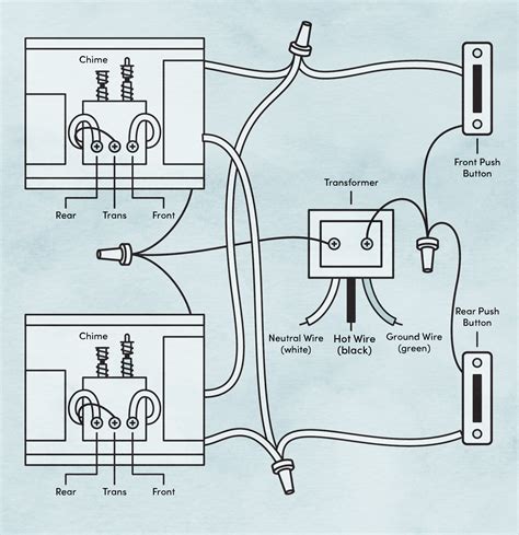 wire doorbell wiring diagram