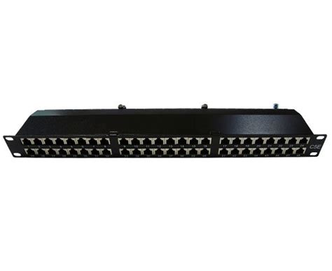 shielded cate network  port rj patch panel primus cable