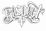 Fonts Gangster Tattoos Swear Loyalty Thug Chidas Streetart Letters Ambigram Chicano Gothique Calligraphie Bitch Schrift Family Imprimables Tatouages Lettrage Pochoir sketch template