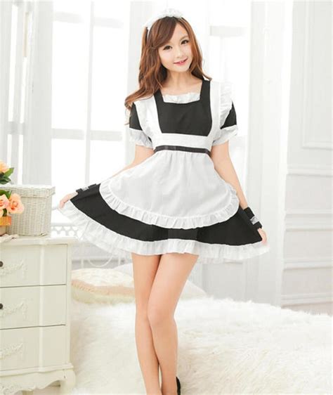 Xs S M L Xl Plus Size High Qualit Sexy French Maid Costume Classic