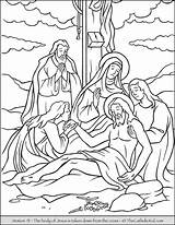 Cross Jesus Thecatholickid 12th sketch template