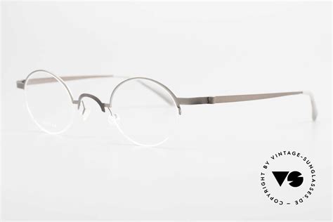 glasses lindberg 7005 strip titan round titanium frame unisex