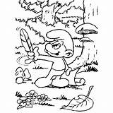 Smurfs Coloring Pages Cat Books sketch template