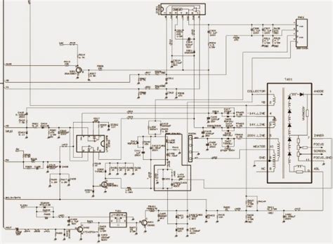 lg crt tv circuit diagram home wiring diagram