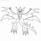 Necrozma Coloring Pokemon Ultra Resolution Xcolorings 750px 58k Info  Type sketch template