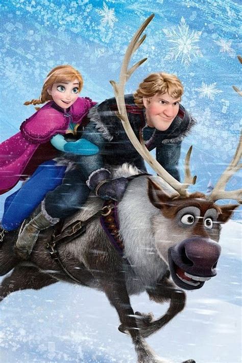 Anna Christoph And Sphen Frozen Movie Disney
