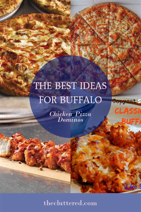 ideas  buffalo chicken pizza dominos home family style  art ideas