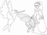 Coloring4free Thumbelina Printable sketch template