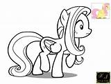 Fluttershy Coloring Kj Pages Newer Post Frozen sketch template