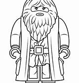 Hagrid sketch template
