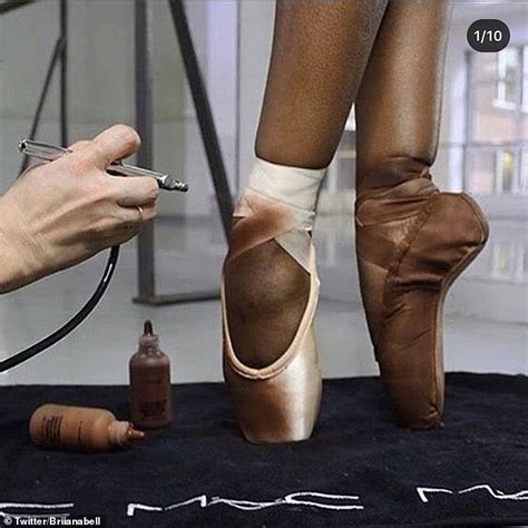 Black Ballerinas Have To Cover Pointe Shoes In Make Up Express Digest
