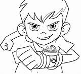 Ben Laughing Pages Coloring Printable Categories Kids Cartoon sketch template