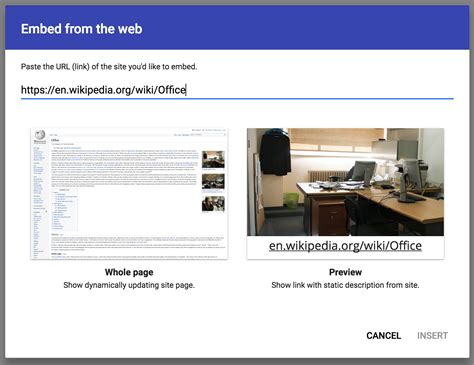 google workspace updates embed websites  iframes    google sites