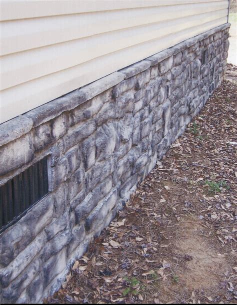 mobile home faux stone skirting wwwinf inetcom