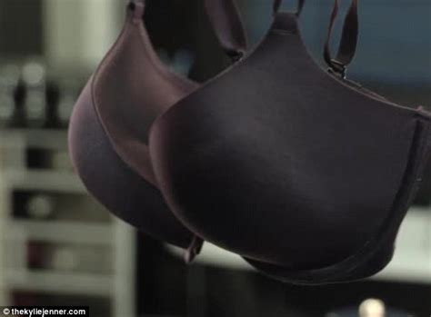 kylie jenner credits padded bra for boosting her curves in video on her