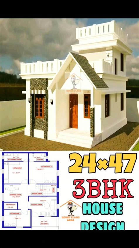 modern house design small  budget house plan  immersive guide  house plans adda
