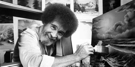 Happy Little Trees Painter Bob Ross Didn T Have Curly Hair And Your